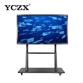 86" HD 4K Interactive Touch Screen LED Panel With Mobile Stand