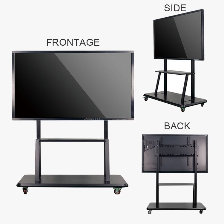 86" HD 4K Interactive Touch Screen LED Panel With Mobile Stand