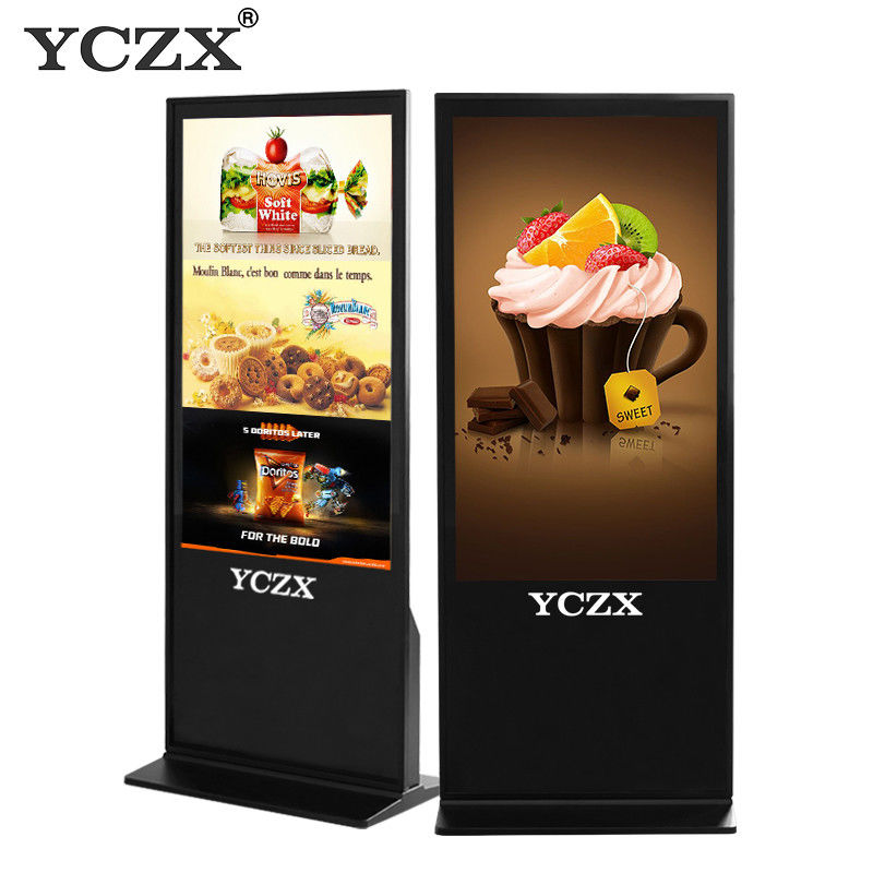 55 Inch Windows System Indoor Digital Advertising Display With Time Switch Function
